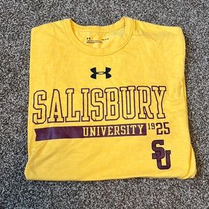 Under Armour Yellow Salisbury University T-Shirt